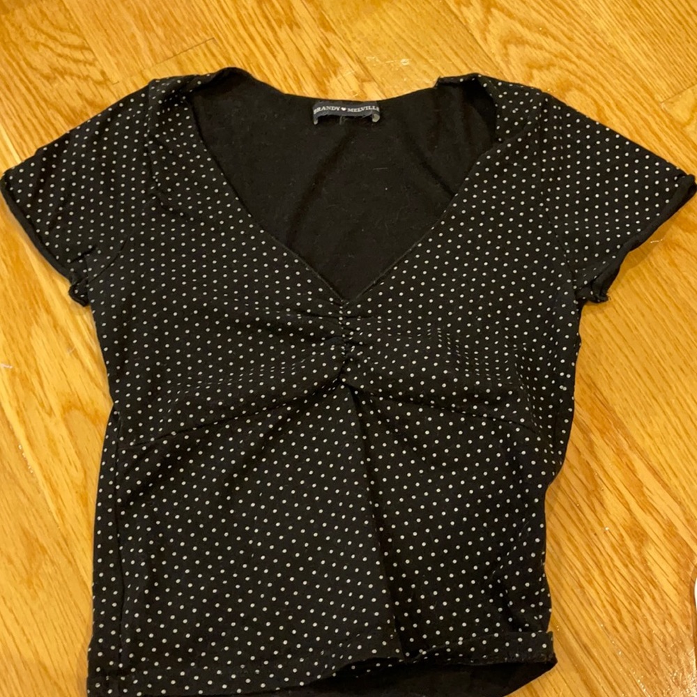Brandy Melville Polka Dot Tee